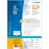 Etiket HERMA recycling 10735 199.6x143.5mm 160stuks wit - thumbnail