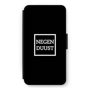 Negenduust black: iPhone 12 mini Flip Hoesje