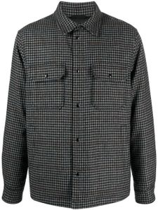 Woolrich surchemise matelassée à carreaux - Gris