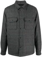 Woolrich surchemise matelassée à carreaux - Gris