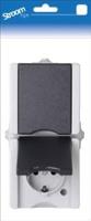 Kopp SWD opbouw stopcontact RA dubbel verticaal - 6628110