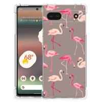 Google Pixel 6A Case Anti-shock Flamingo