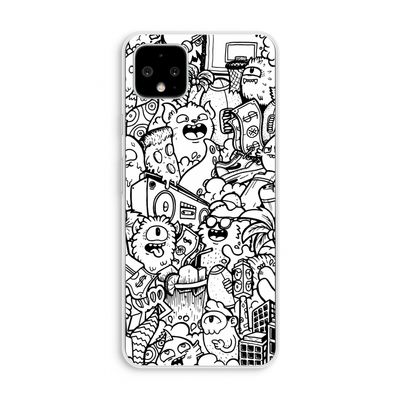 Vexx City #2: Pixel 4 XL Transparant Hoesje