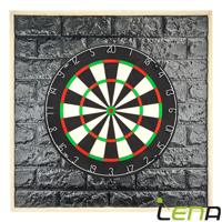 Lena Geluidsdemper Deluxe Black inclusief Dartbord