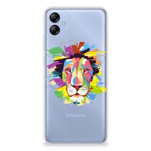 Samsung Galaxy A04e Telefoonhoesje met Naam Lion Color