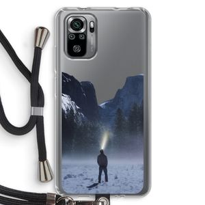 Wanderlust: Xiaomi Redmi Note 10S Transparant Hoesje met koord