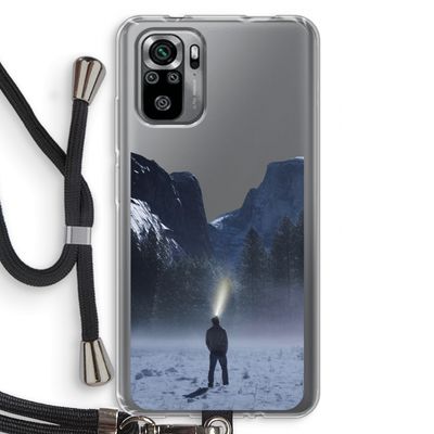 Wanderlust: Xiaomi Redmi Note 10S Transparant Hoesje met koord