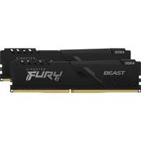 Kingston FURY 16 GB DDR4-3600 Kit werkgeheugen KF436C17BBK2/16, Beast, XMP 2.0 - thumbnail