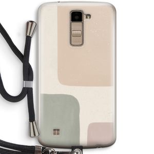Geo #7: LG K10 (2016) Transparant Hoesje met koord
