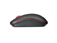 ASUS WT300 RF Draadloos Optisch 1600DPI Ambidextrous Zwart, Rood muis - thumbnail