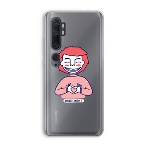 Hartje: Xiaomi Mi Note 10 Pro Transparant Hoesje