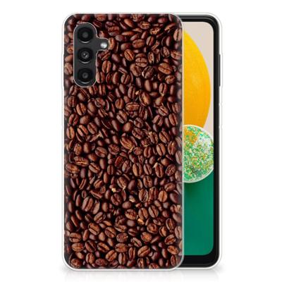 Samsung Galaxy A13 | A04s | Siliconen Case | Koffiebonen