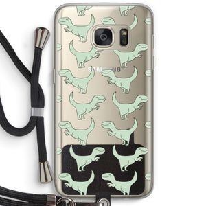 Dinos: Samsung Galaxy S7 Transparant Hoesje met koord