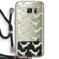 Dinos: Samsung Galaxy S7 Transparant Hoesje met koord