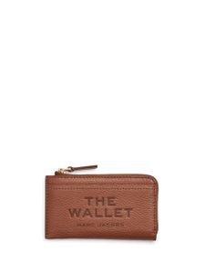 Marc Jacobs portefeuille zippé The Leather - Marron