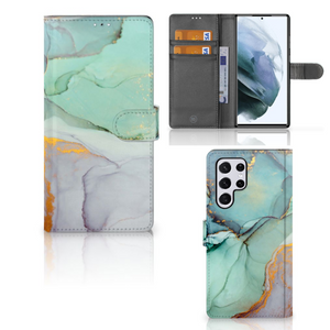 Hoesje voor Samsung Galaxy S22 Ultra Watercolor Mix