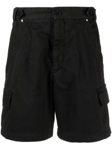 ISABEL MARANT short Lisette en coton à poches cargo - Noir