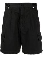 ISABEL MARANT short Lisette en coton à poches cargo - Noir - thumbnail