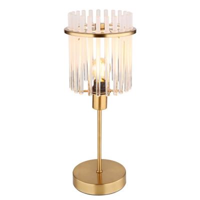 Globo Gouden tafellampGorley met glas Ø 15cm - 15698TM