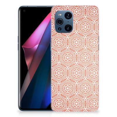 OPPO Find X3 | X3 Pro | TPU bumper | Pattern Orange