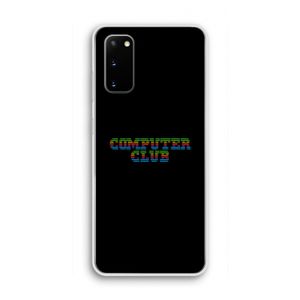 Retro: Samsung Galaxy S20 Transparant Hoesje