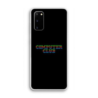 Retro: Samsung Galaxy S20 Transparant Hoesje