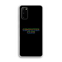 Retro: Samsung Galaxy S20 Transparant Hoesje