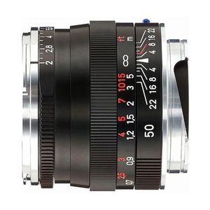 Zeiss ZM Planar T* 50mm f/2.0 objectief Zwart