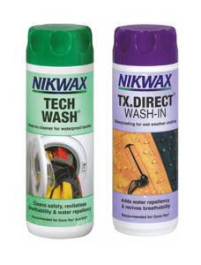 Nikwax Tech Wash + TX.Direct Wash-In Vaatwasserreiniger Wasmiddel 300 ml