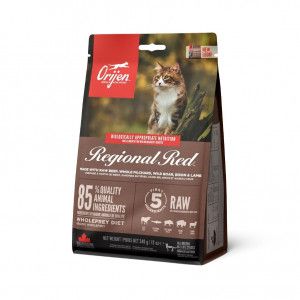 Orijen Regional Red droogvoer voor kat Rundvlees, Lam, Varkensvlees 1,8 g