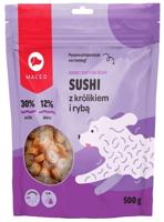 MACED Sushi with rabbit and fish - traktatie voor hond - 500g