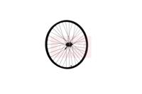 Roland voorwiel ryde 27,5 rival26 shimano qc400 zwart