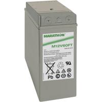 GNB Marathon EXIM12V60FTV0 Loodaccu 12 V 59 Ah Loodvlies (AGM) (b x h x d) 107 x 263 x 280 mm M6-schroefaansluiting Onderhoudsvrij