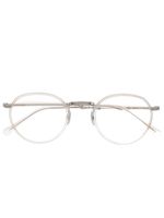 Garrett Leight lunettes de vue à monture ronde - Blanc