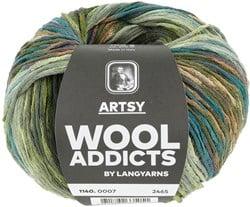 Lang Yarns Artsy 007 Groen/Petrol