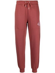 Calvin Klein Jeans pantalon de jogging à logo brodé - Rouge