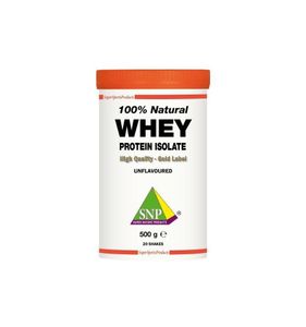 Whey proteine isolate 100% natural