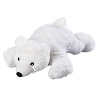Witte ijsberen heatpack/coldpack knuffels 30 cm knuffeldieren   - - thumbnail
