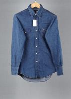 Wrangler Blue vintage denim shirt in size M for Unisex - thumbnail