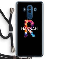 Abstract Spectrum: Huawei Mate 10 Pro Transparant Hoesje met koord