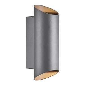 Nordlux Nico Wandlamp - Rond - Antraciet