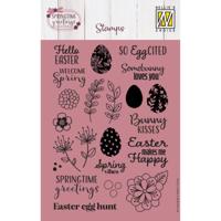 Nellie's Choice • clear stamps springtime greetings 22st.