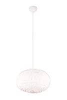 Trio Stoffen hanglampFurry crème Ø 50cm - R31581901