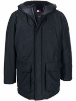 Tommy Hilfiger parka Rockie à effet ciré - Bleu