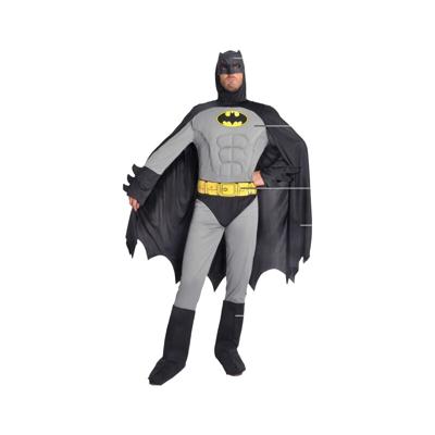 Kostuums voor Volwassenen Grijs Batman - Maat: L - Maat: L
