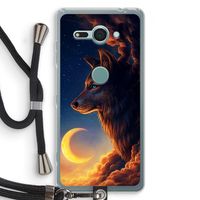 Night Guardian: Sony Xperia XZ2 Compact Transparant Hoesje met koord