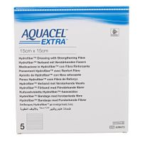 Aquacel Extra Verb Hydrofiber+versterk. 15x15cm 5 - thumbnail