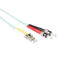 ACT RL7610 Glasvezel Patchkabel Duplex LSZH - LC/ST 50/125µm OM3 - 10 meter