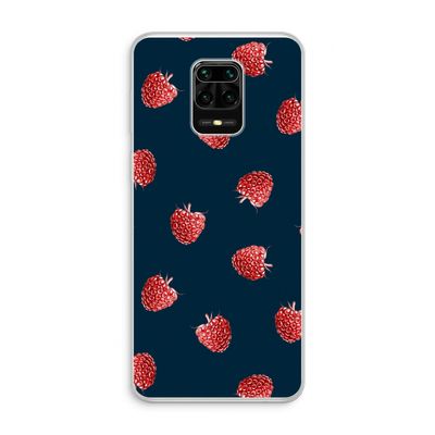 Framboosjes: Xiaomi Redmi Note 10 Lite Transparant Hoesje