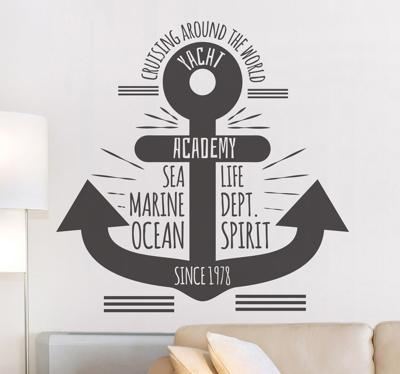 Anker zee marine sticker